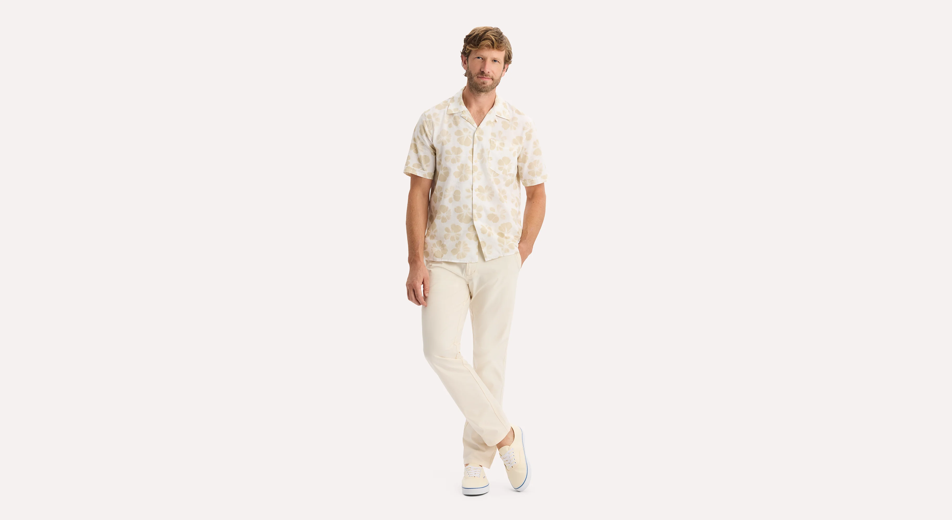 Camp Collar Shirt, Regular Fit - Image 5