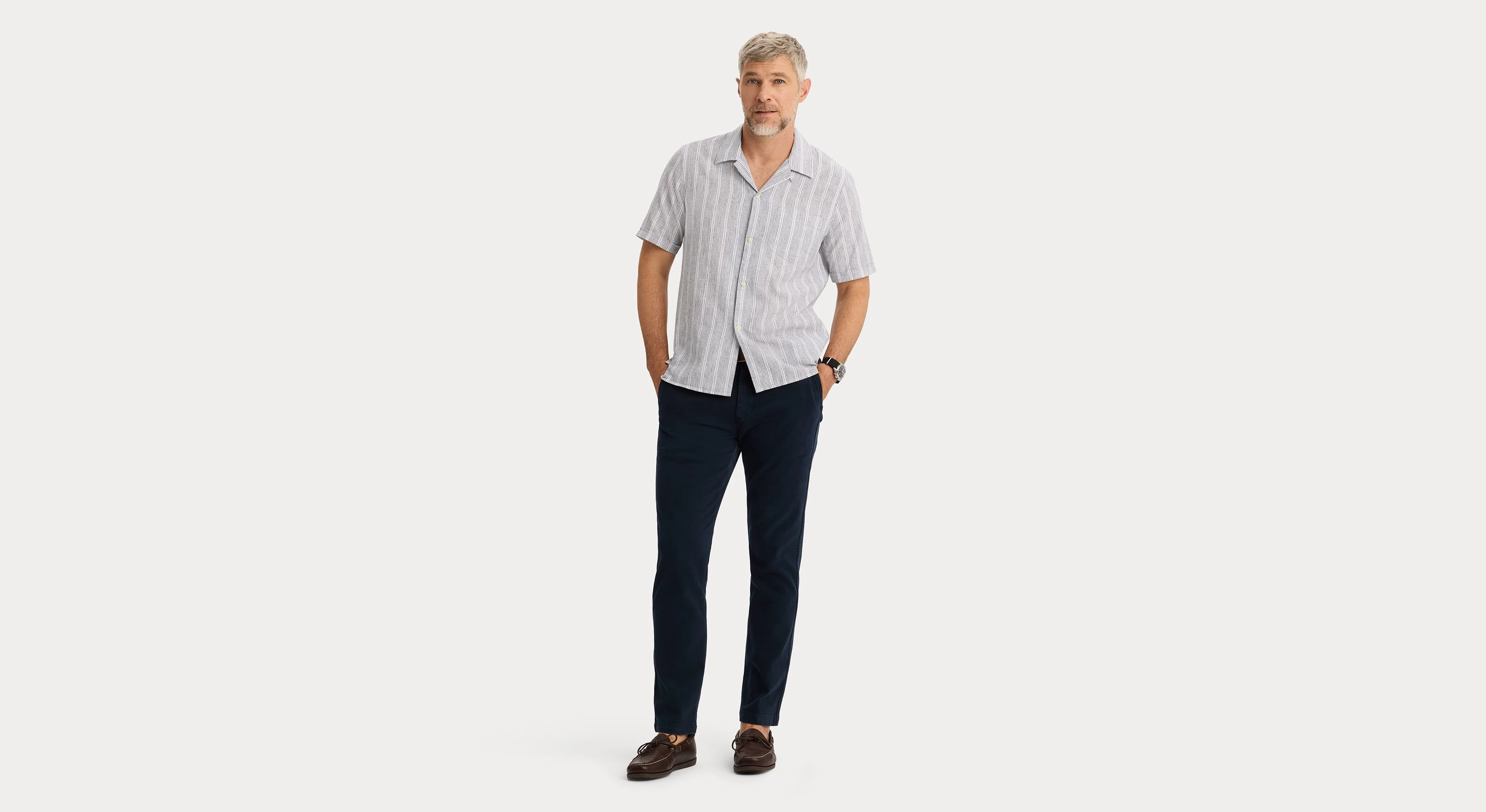 Camp Collar Shirt, Regular Fit - Image 4