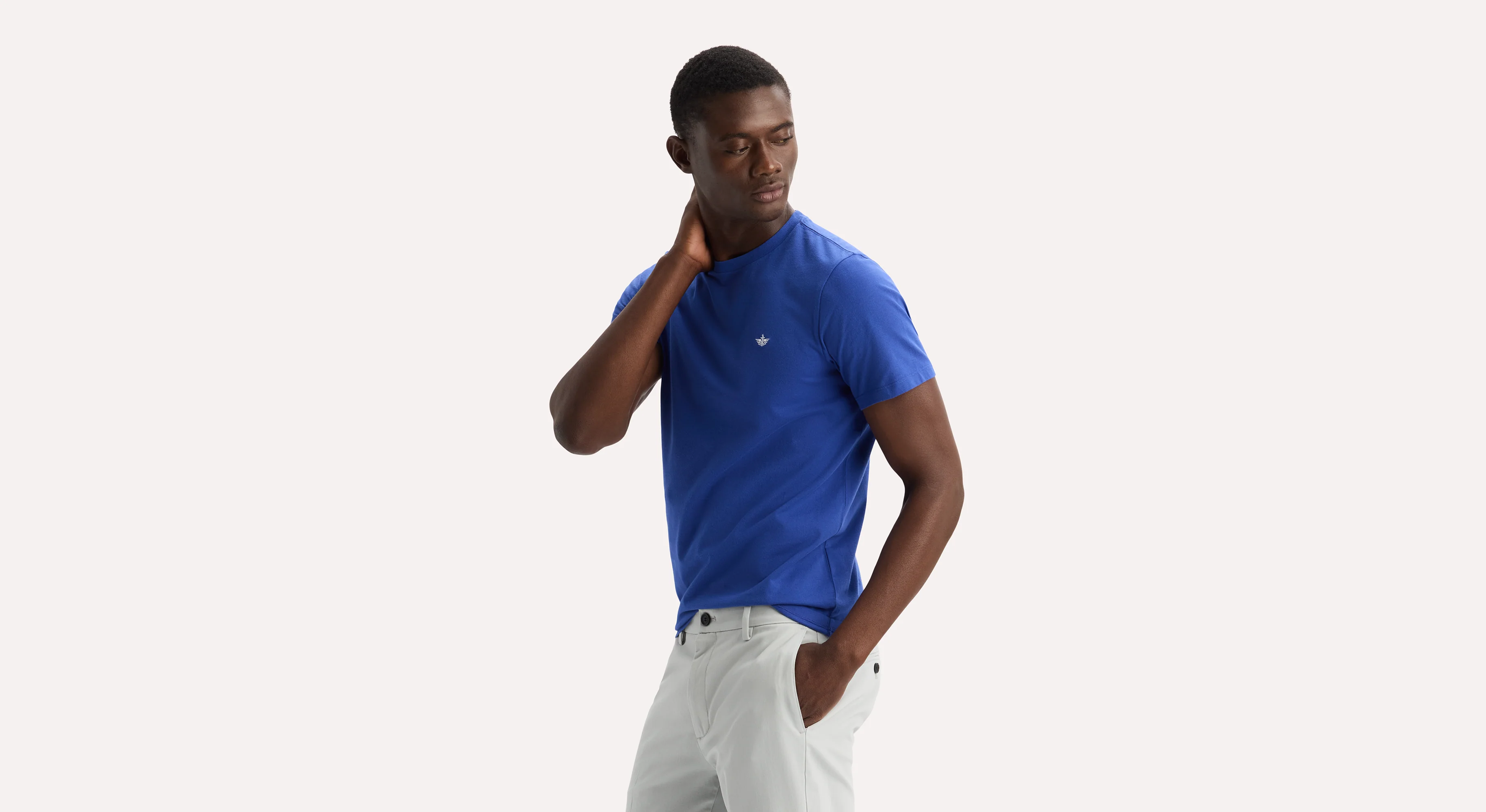 Crewneck Tee, Slim Fit - Image 3