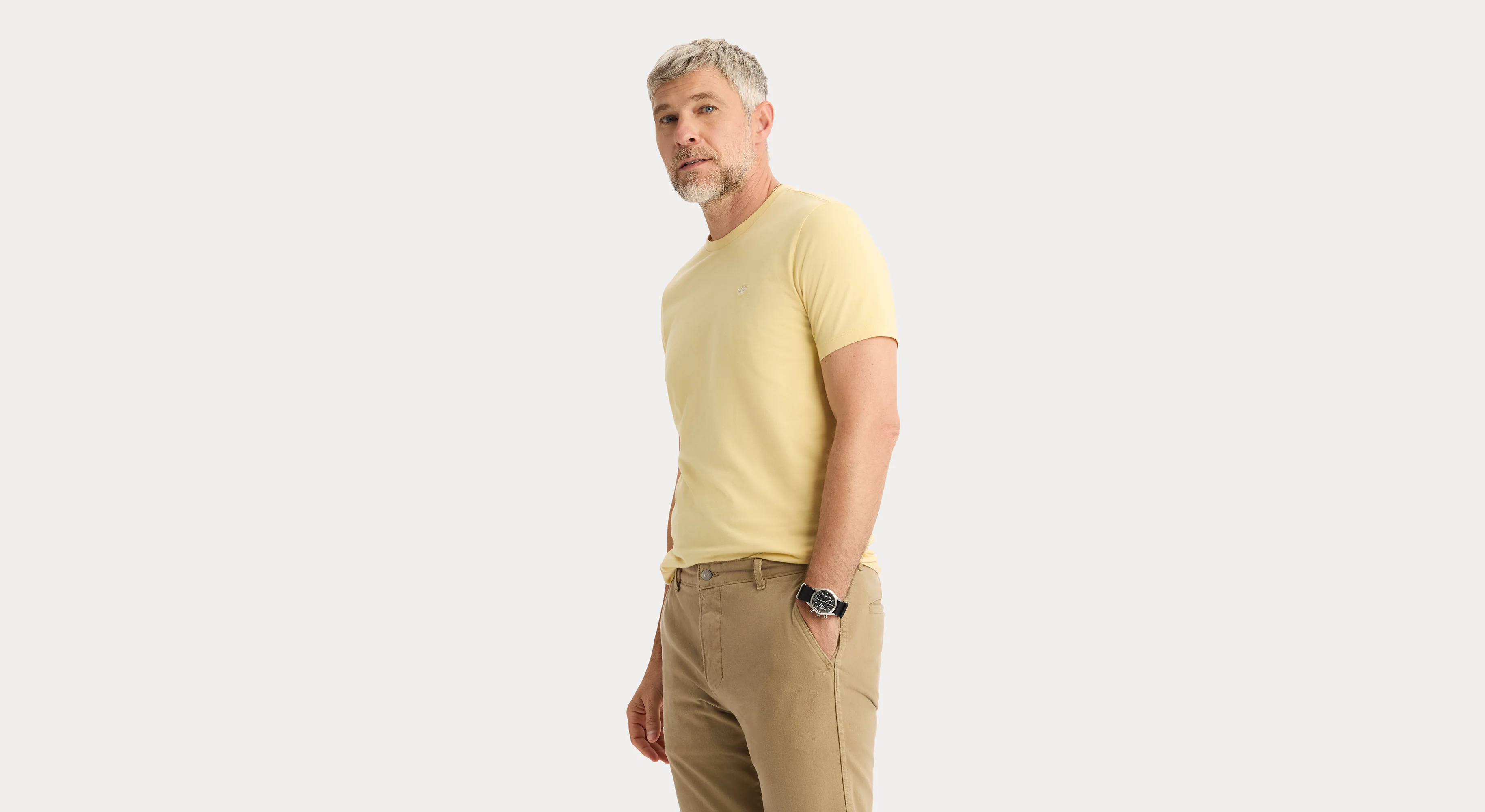 Crewneck Tee, Slim Fit - Image 3