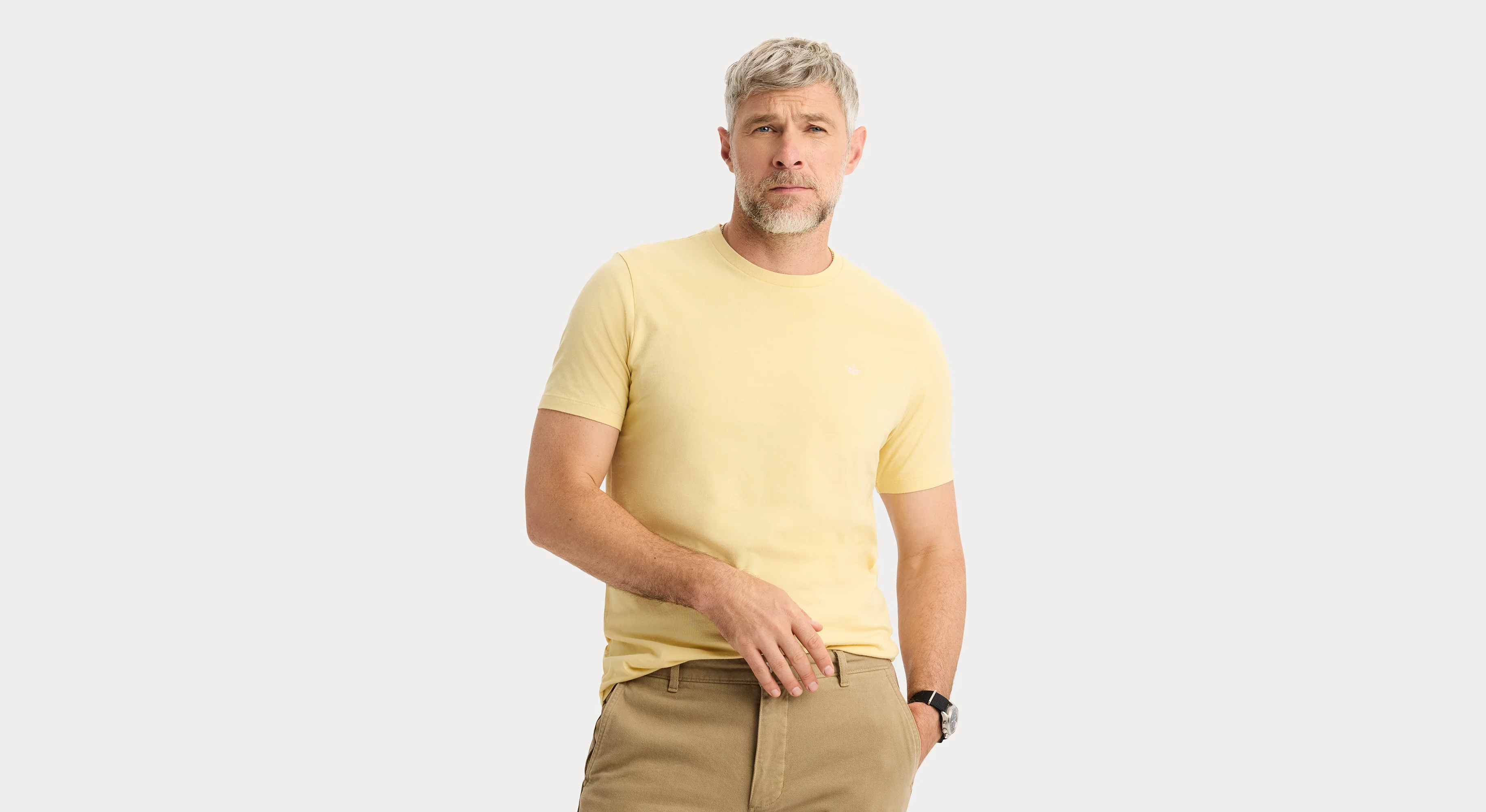 Crewneck Tee, Slim Fit - Image 4