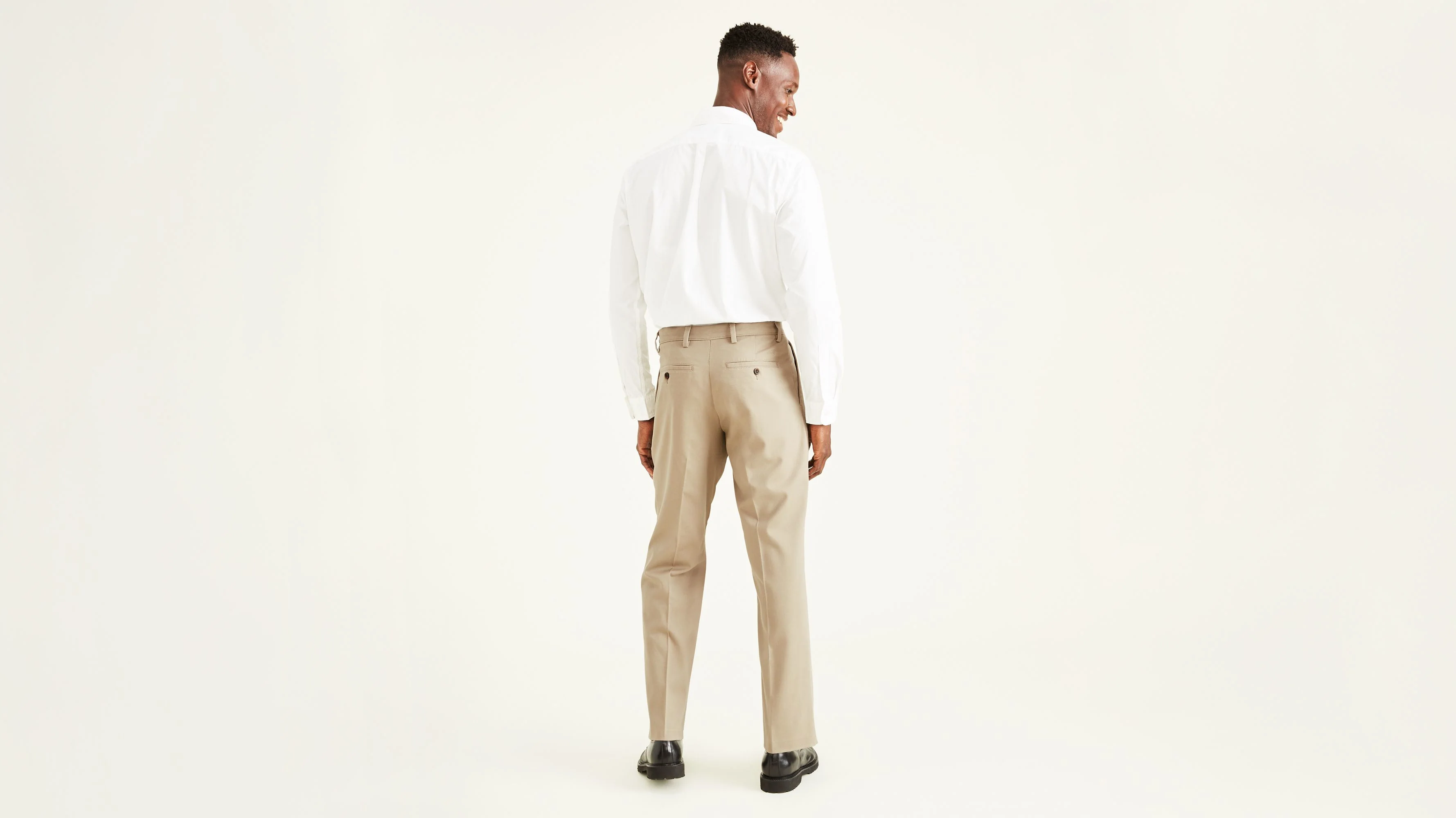 Easy Khakis, Pleated, Classic Fit - Image 3