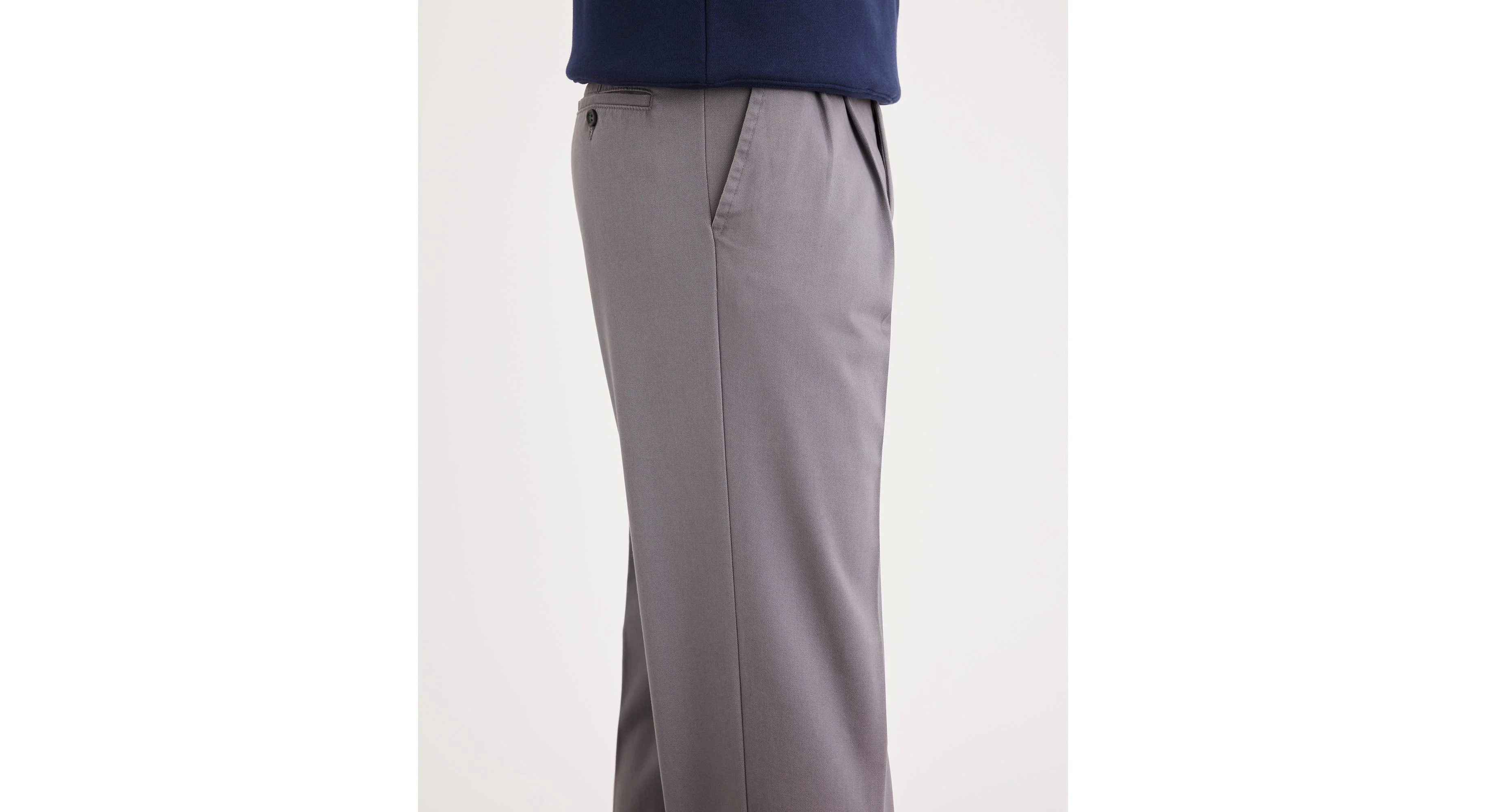Easy Khakis, Pleated, Classic Fit - Image 4