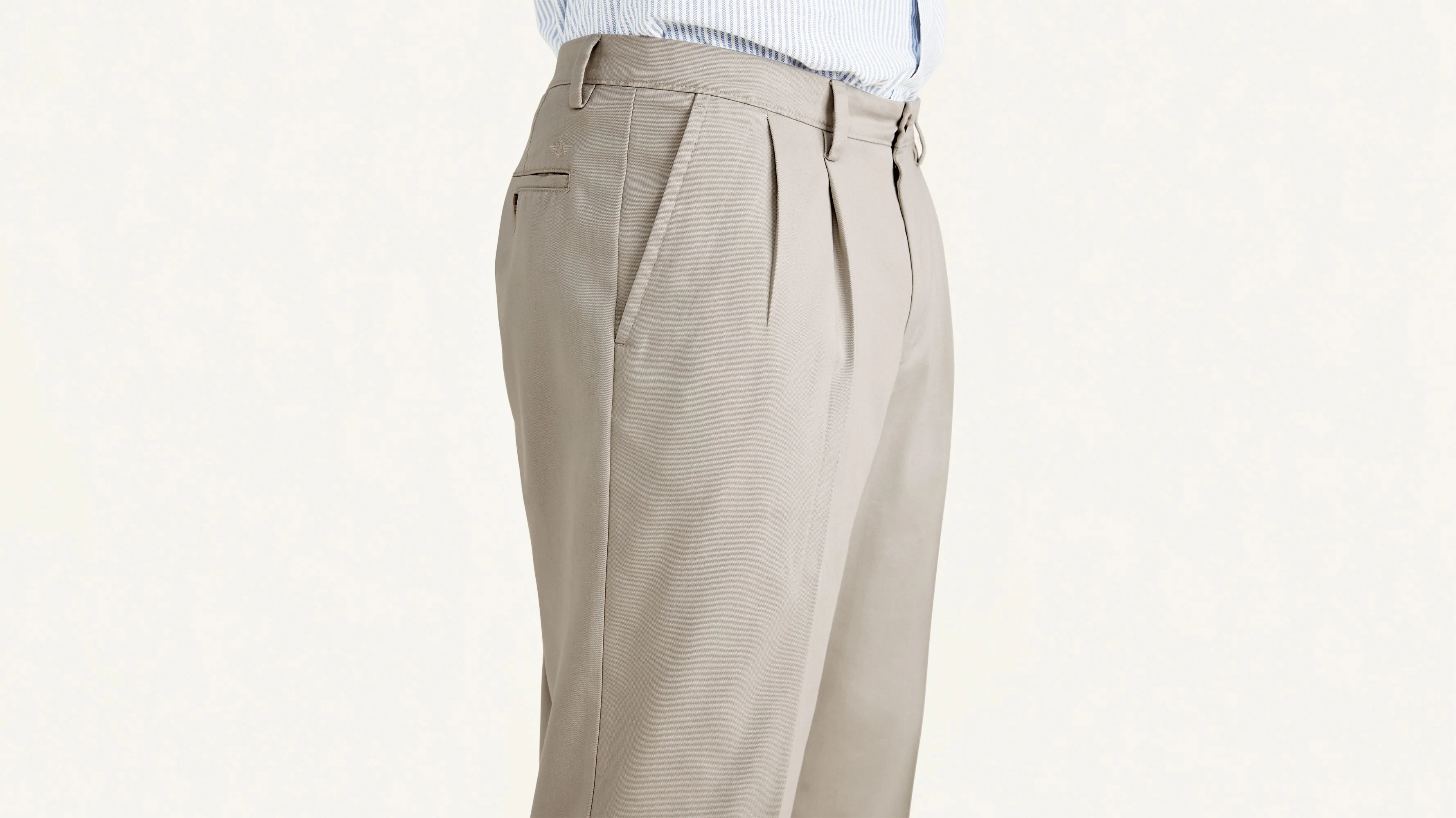 Easy Khakis, Pleated, Classic Fit (Big and Tall) - Image 4