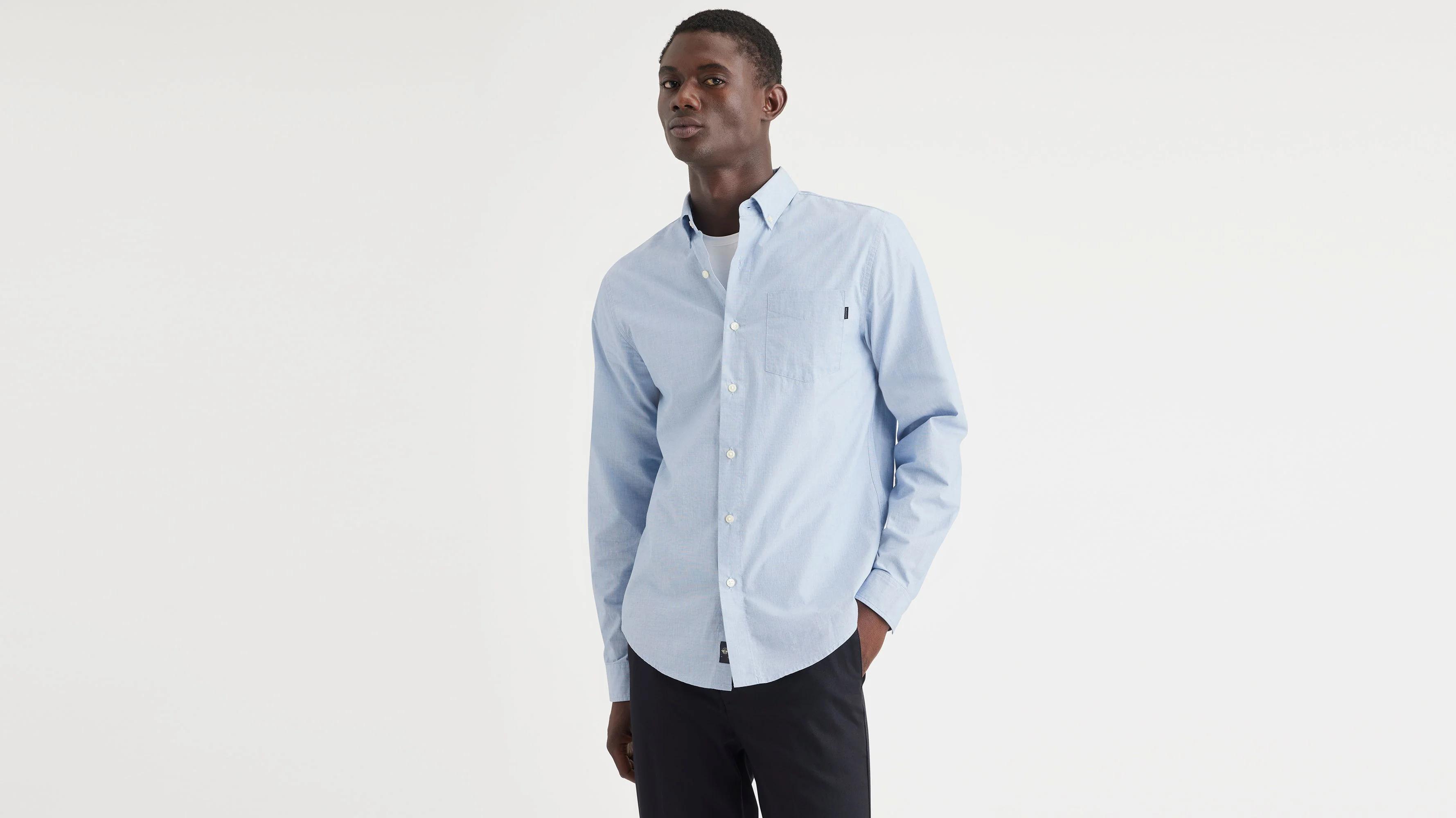 Essential Button-Up Shirt, Classic Fit
