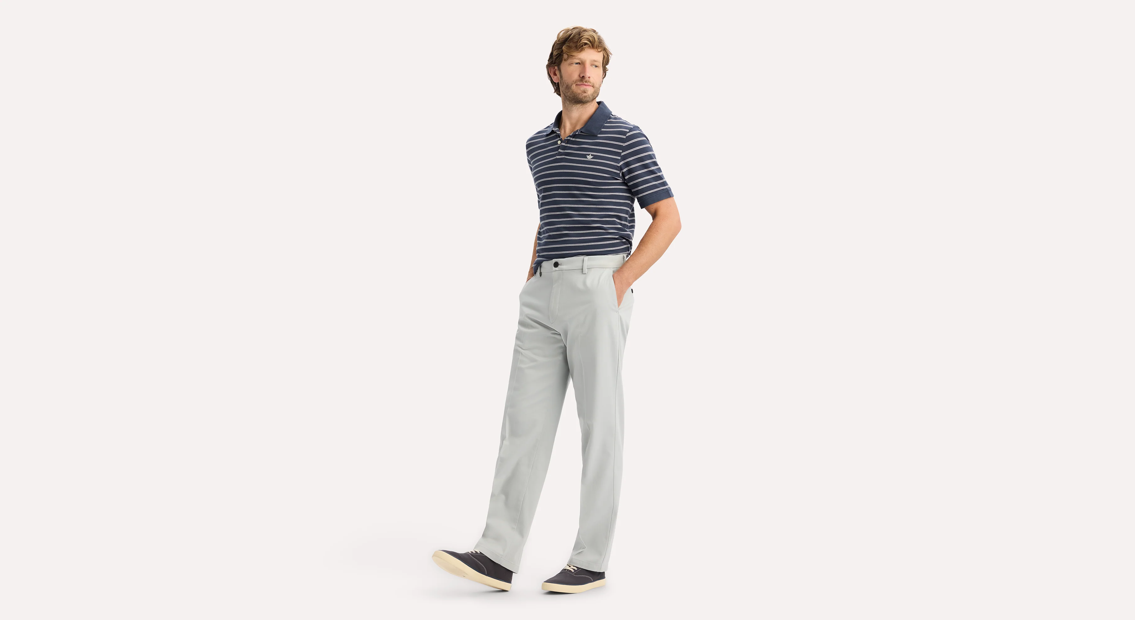 Signature Iron Free Khakis, Classic Fit with Stain Defender® - Image 5