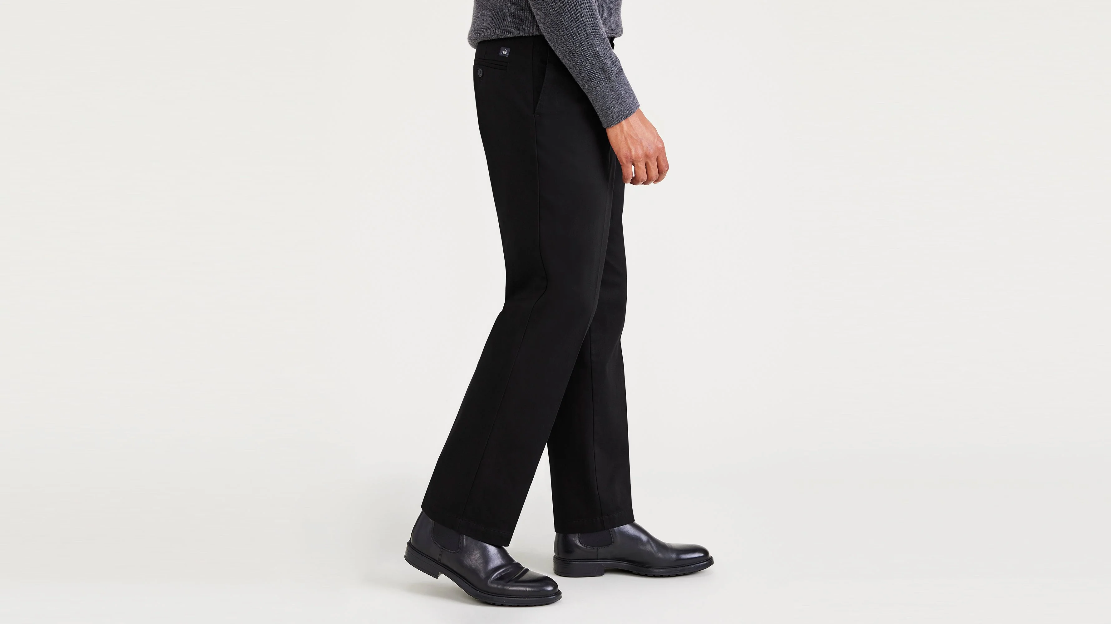Signature Iron Free Khakis, Pleated, Classic Fit with Stain Defender® - Image 3