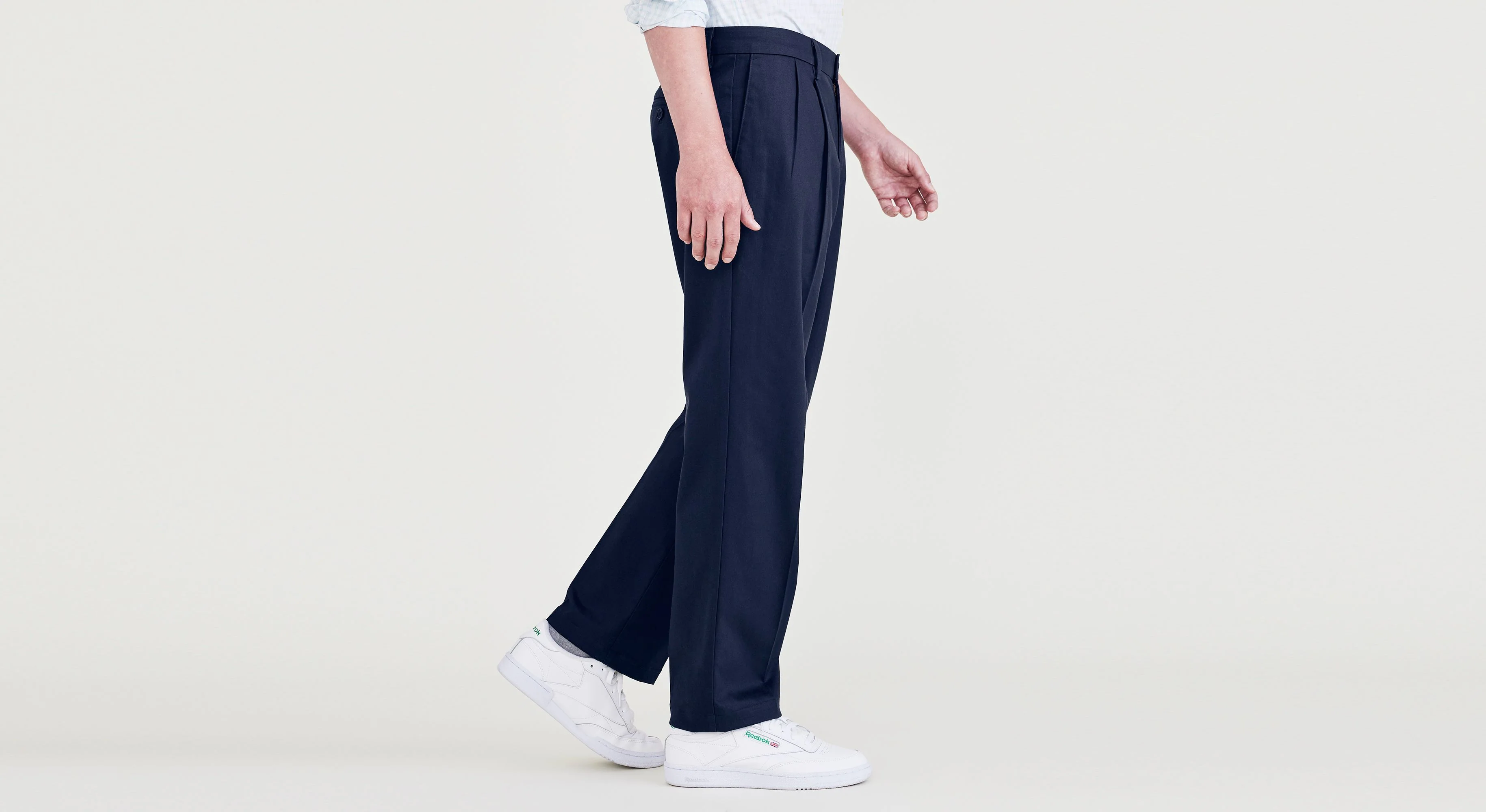 Signature Iron Free Khakis, Pleated, Classic Fit with Stain Defender® - Image 3