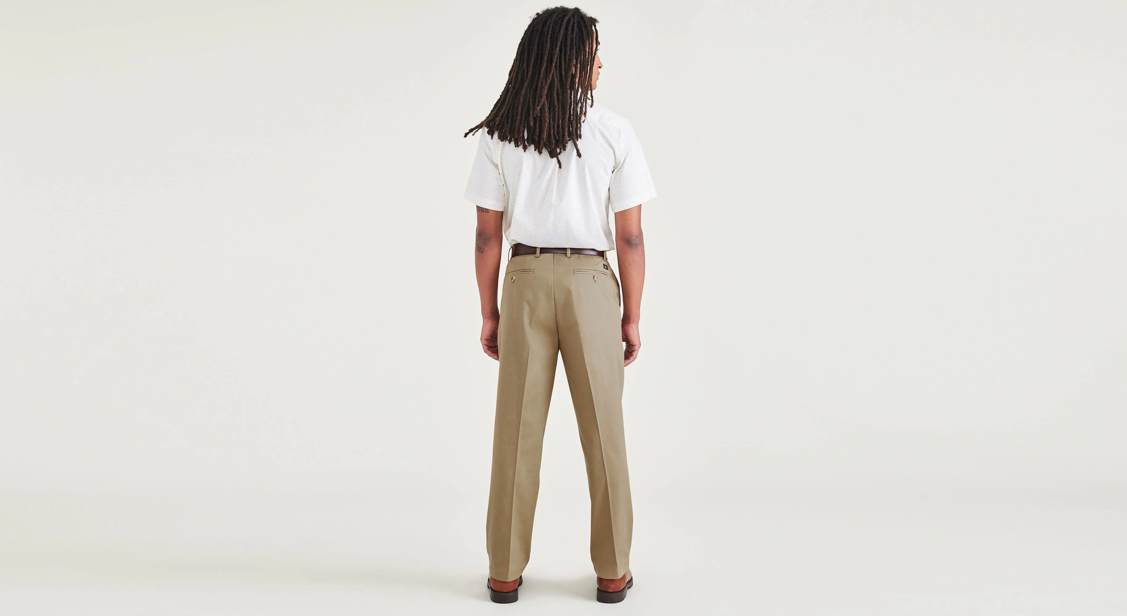 Signature Iron Free Khakis, Relaxed Fit with Stain Defender® - Image 2