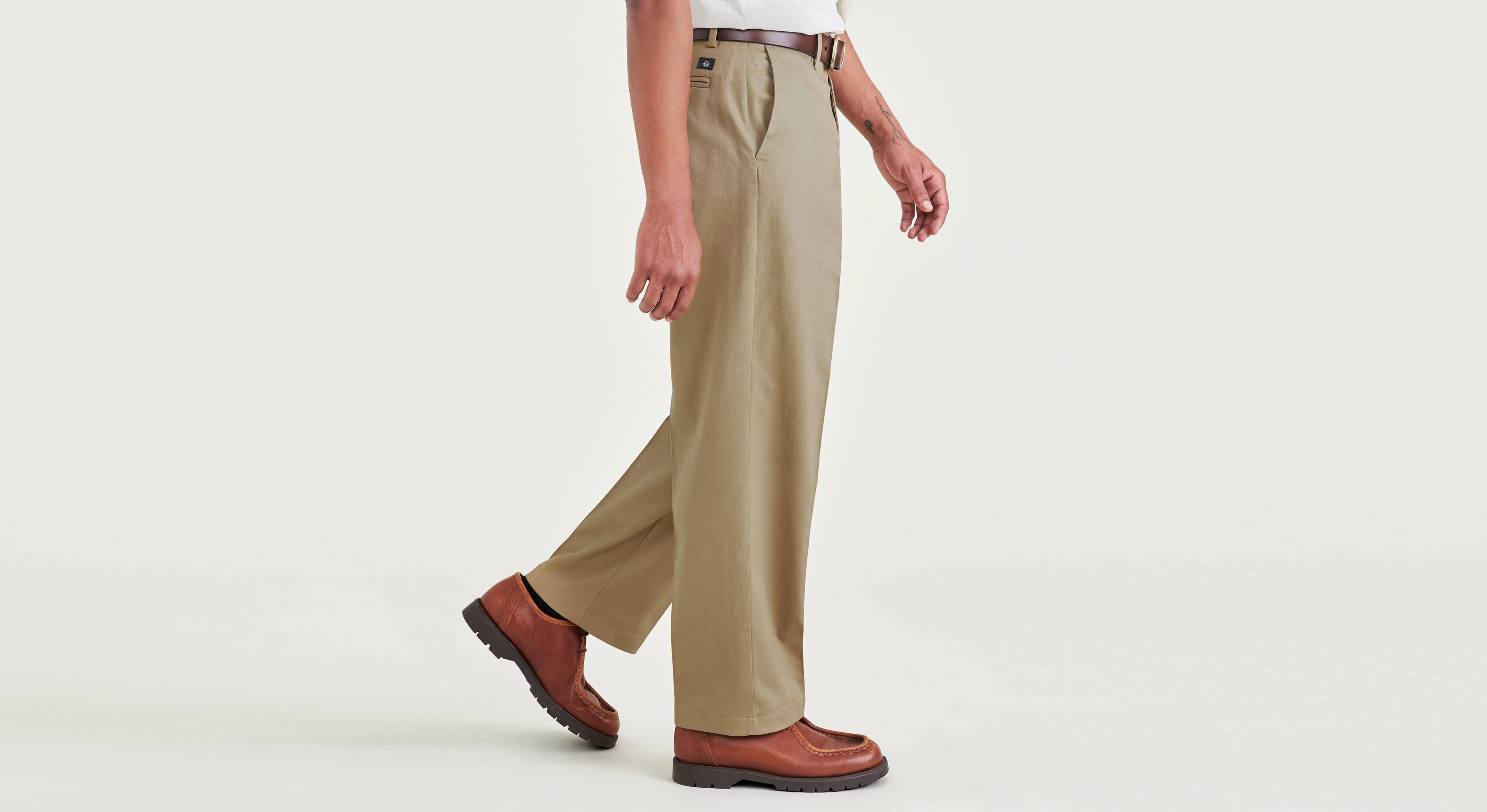 Signature Iron Free Khakis, Relaxed Fit with Stain Defender® - Image 3