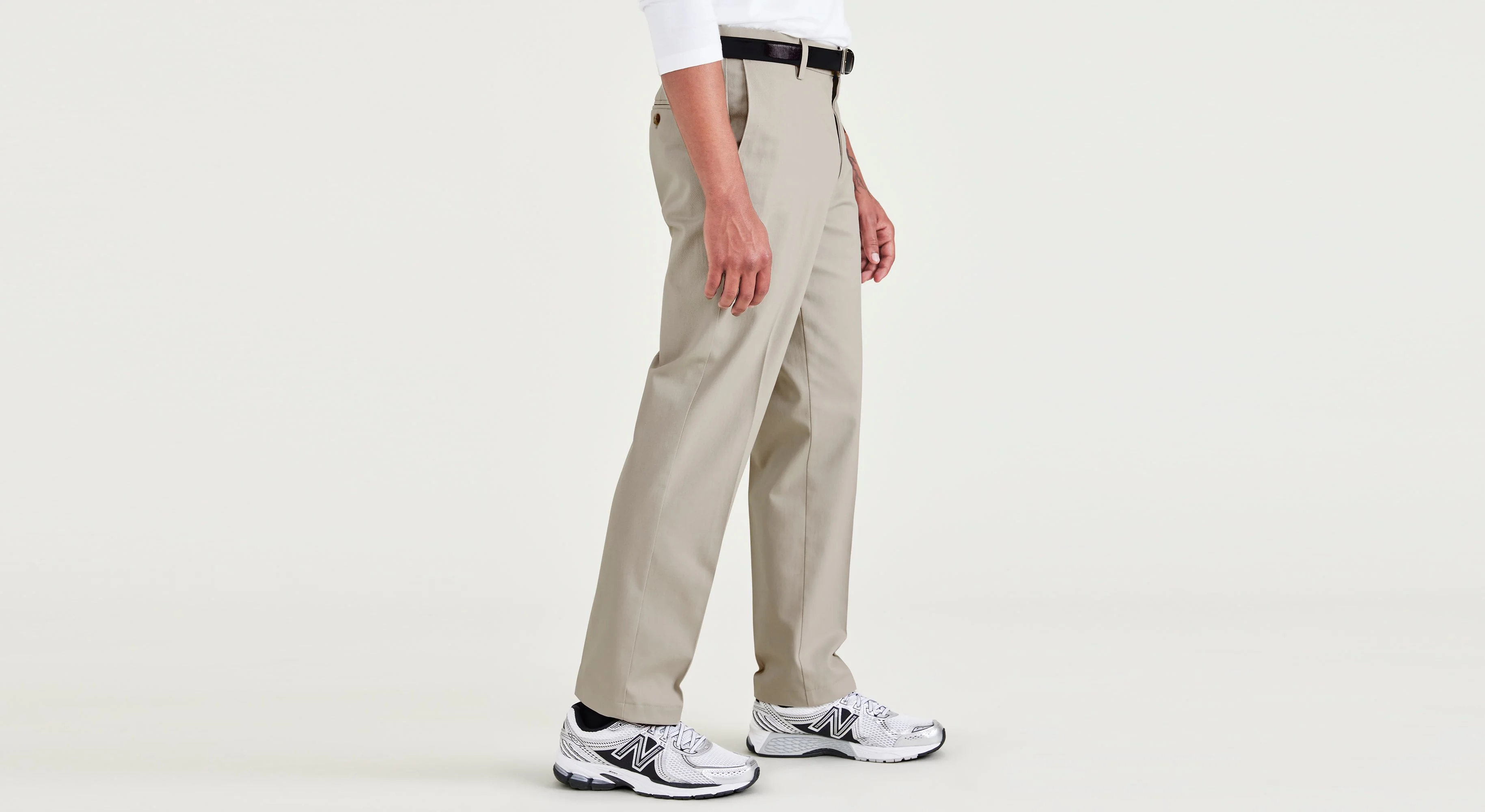 Signature Iron Free Khakis, Straight Fit with Stain Defender® - Image 3