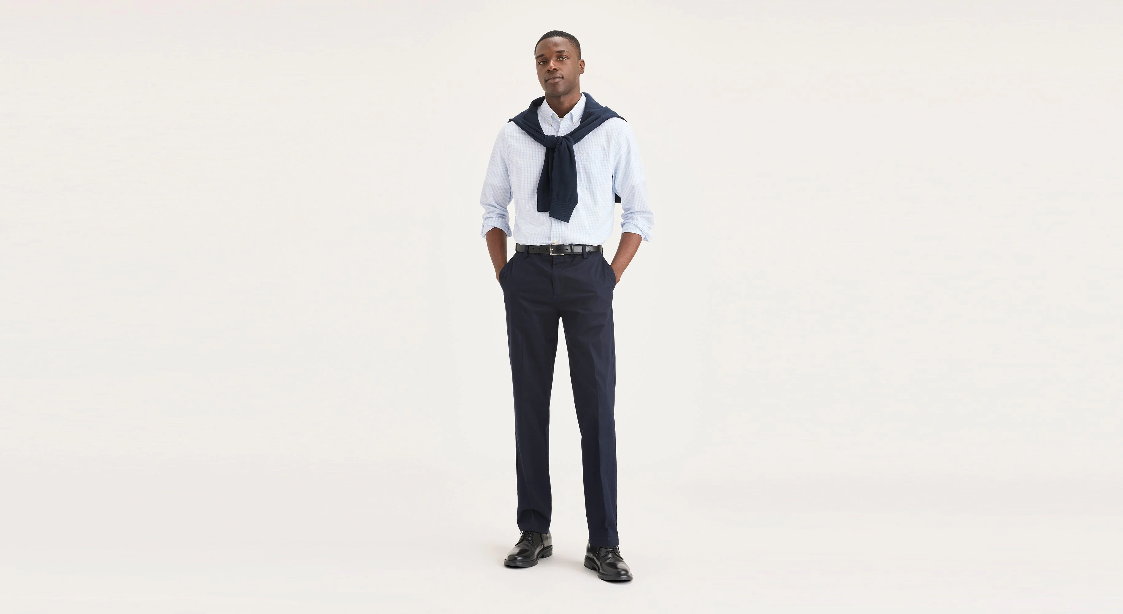 Signature Stain Defender Shirt, Classic Fit - Image 3