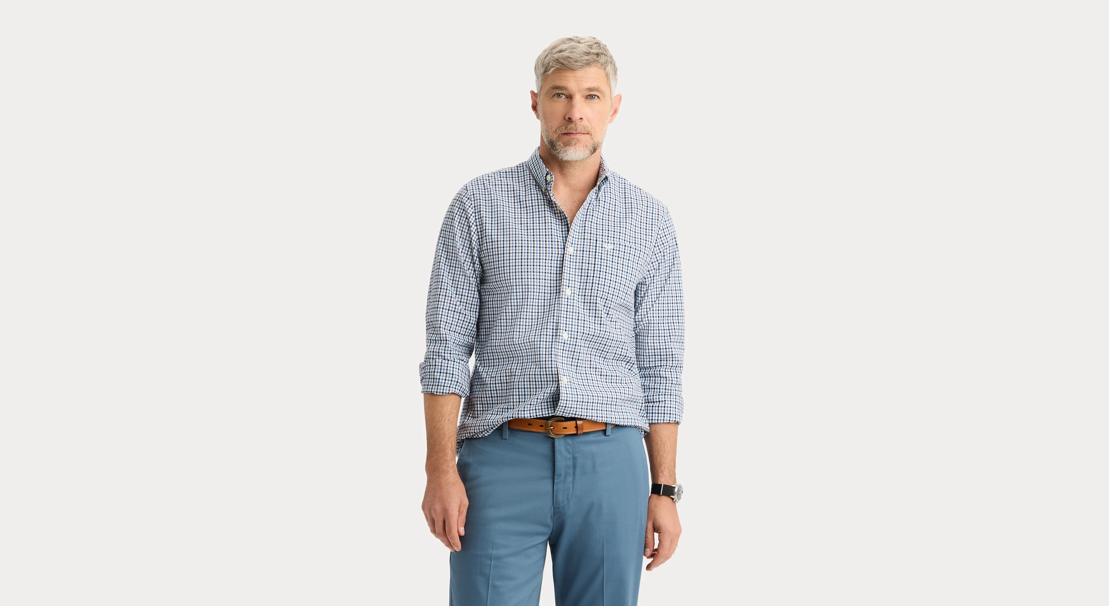 Signature Stain Defender Shirt, Classic Fit