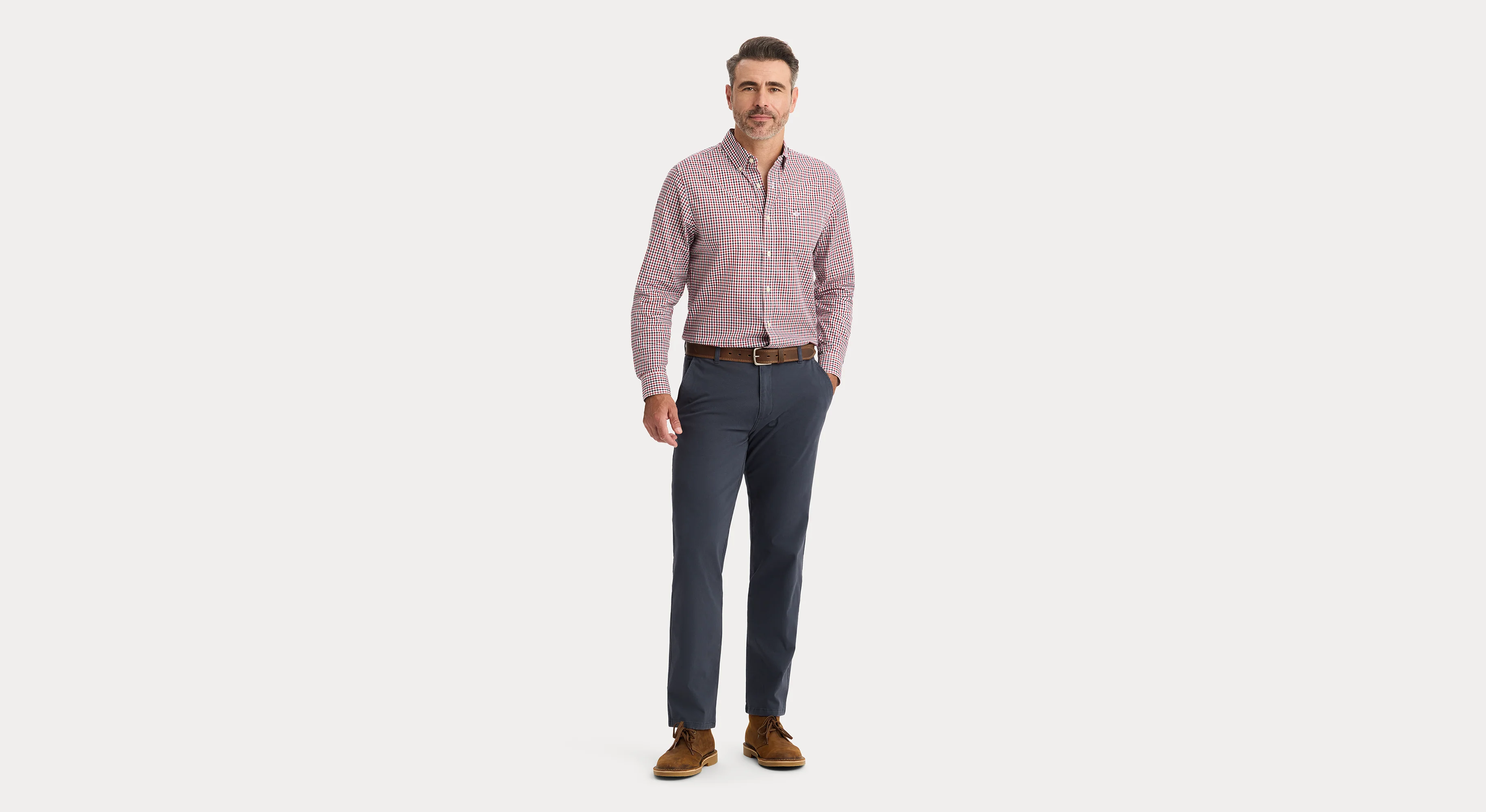 Signature Stain Defender Shirt, Classic Fit - Image 5