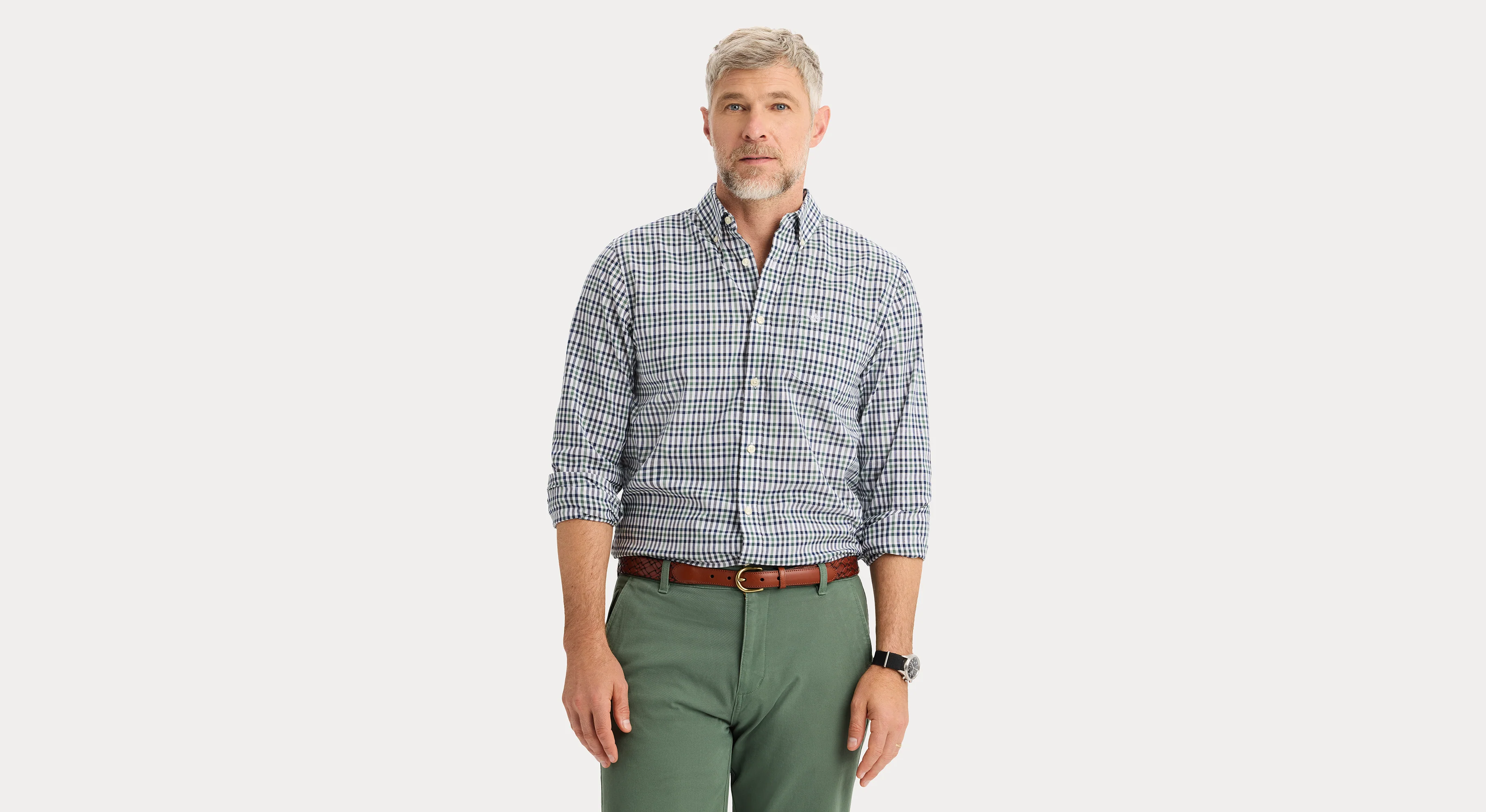 Signature Stain Defender Shirt, Classic Fit - Image 4