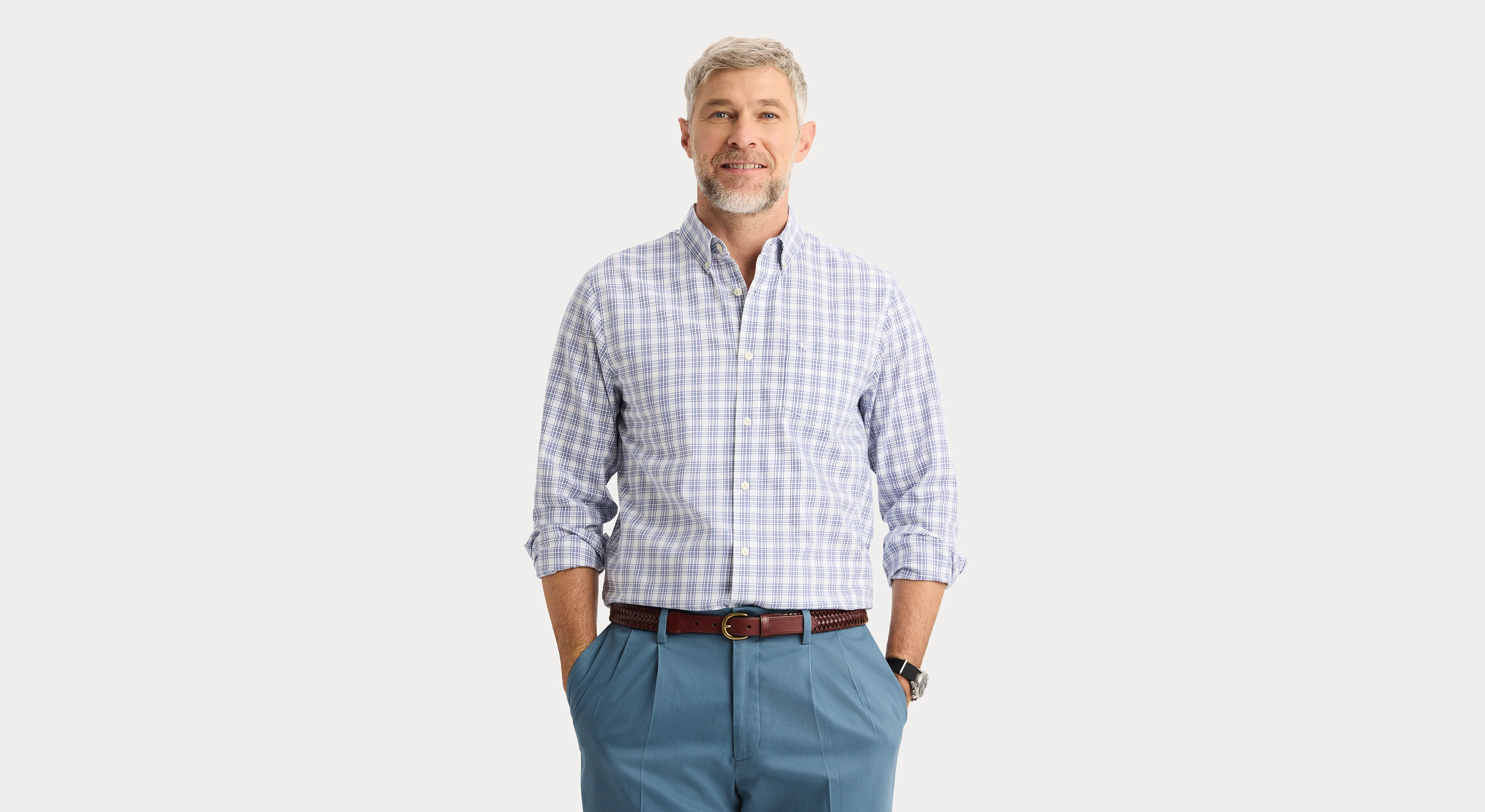 Signature Stain Defender Shirt, Classic Fit - Image 4