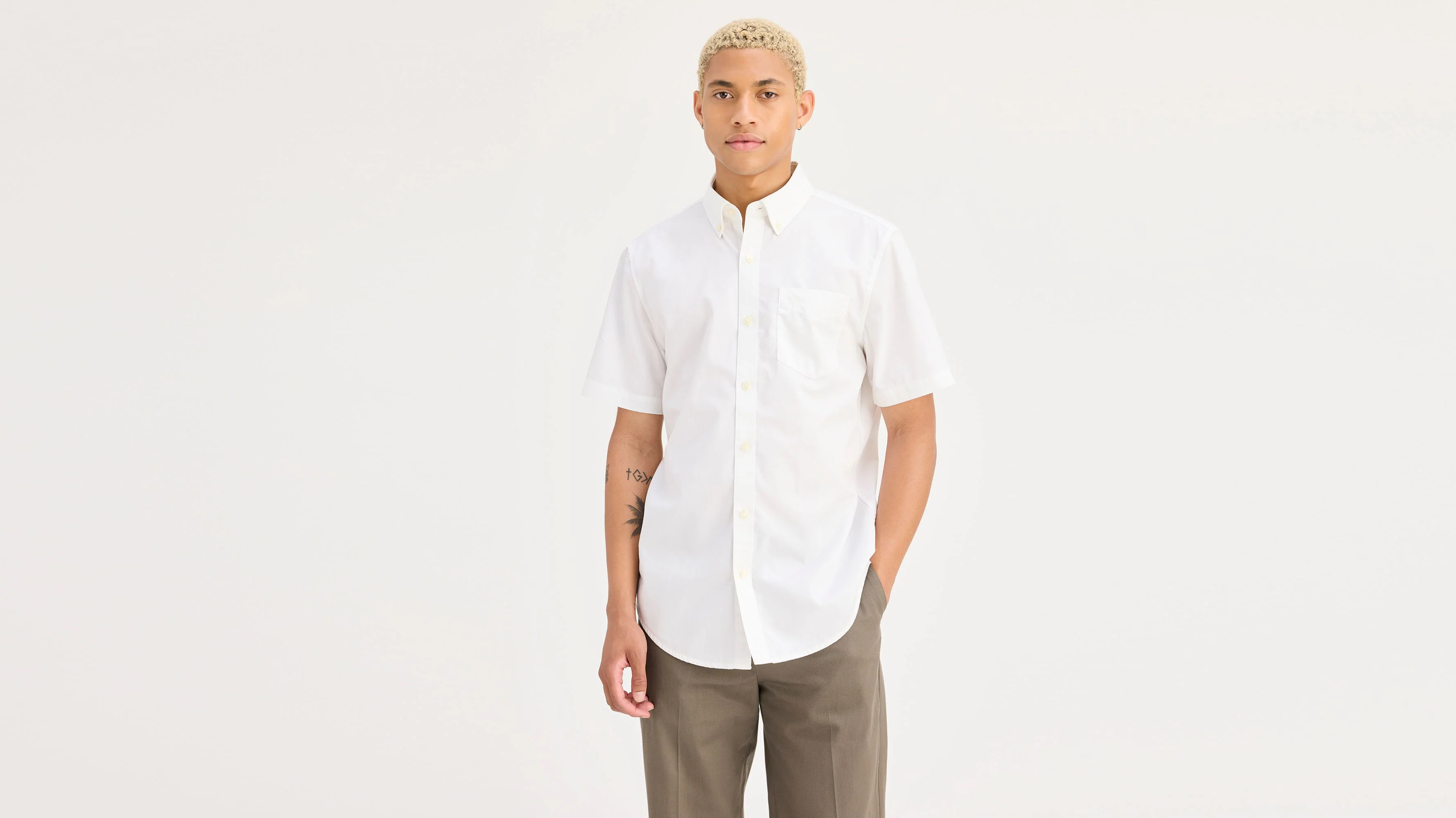 Signature Stain Defender Shirt, Classic Fit