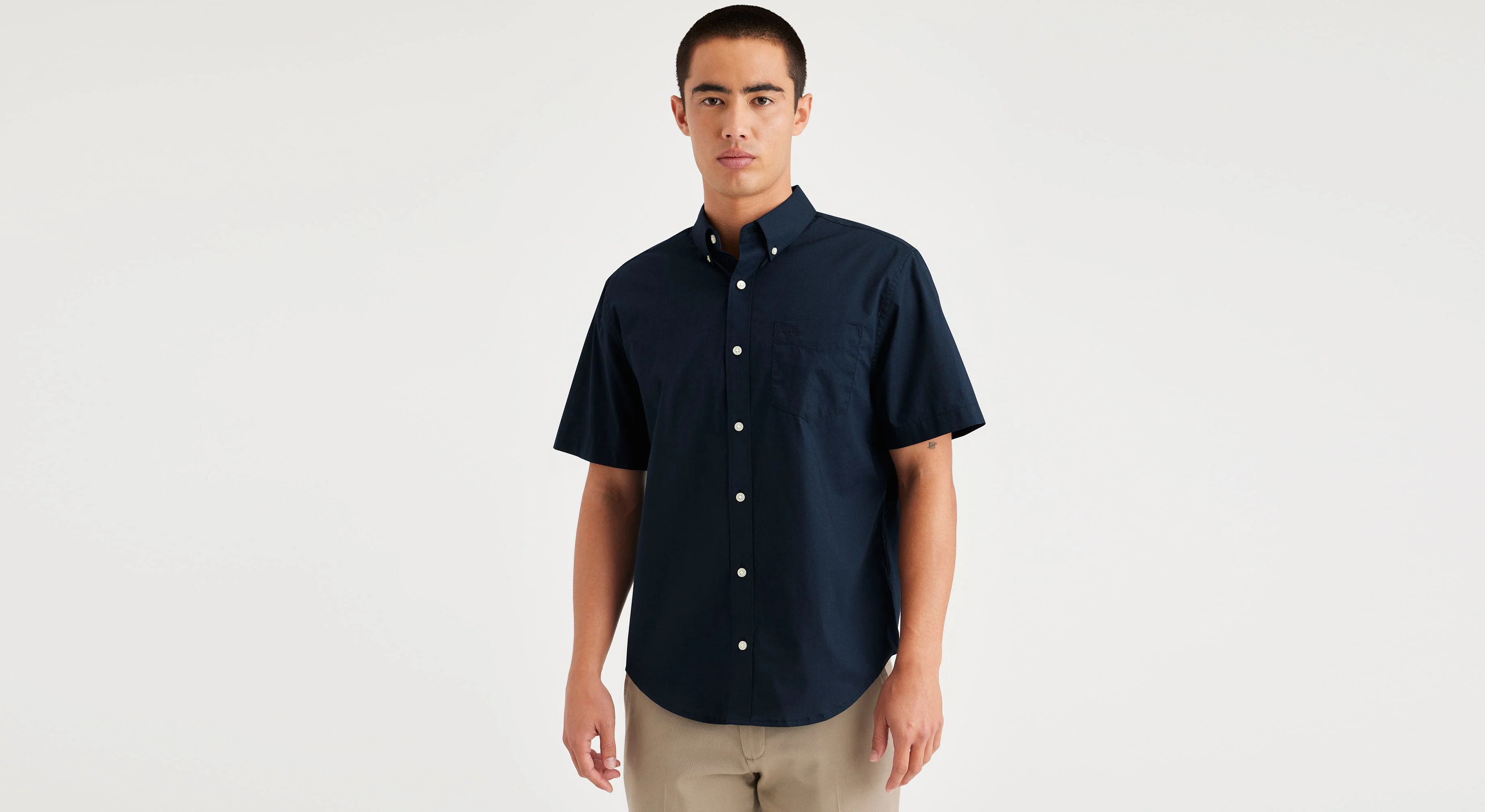 Signature Stain Defender Shirt, Classic Fit