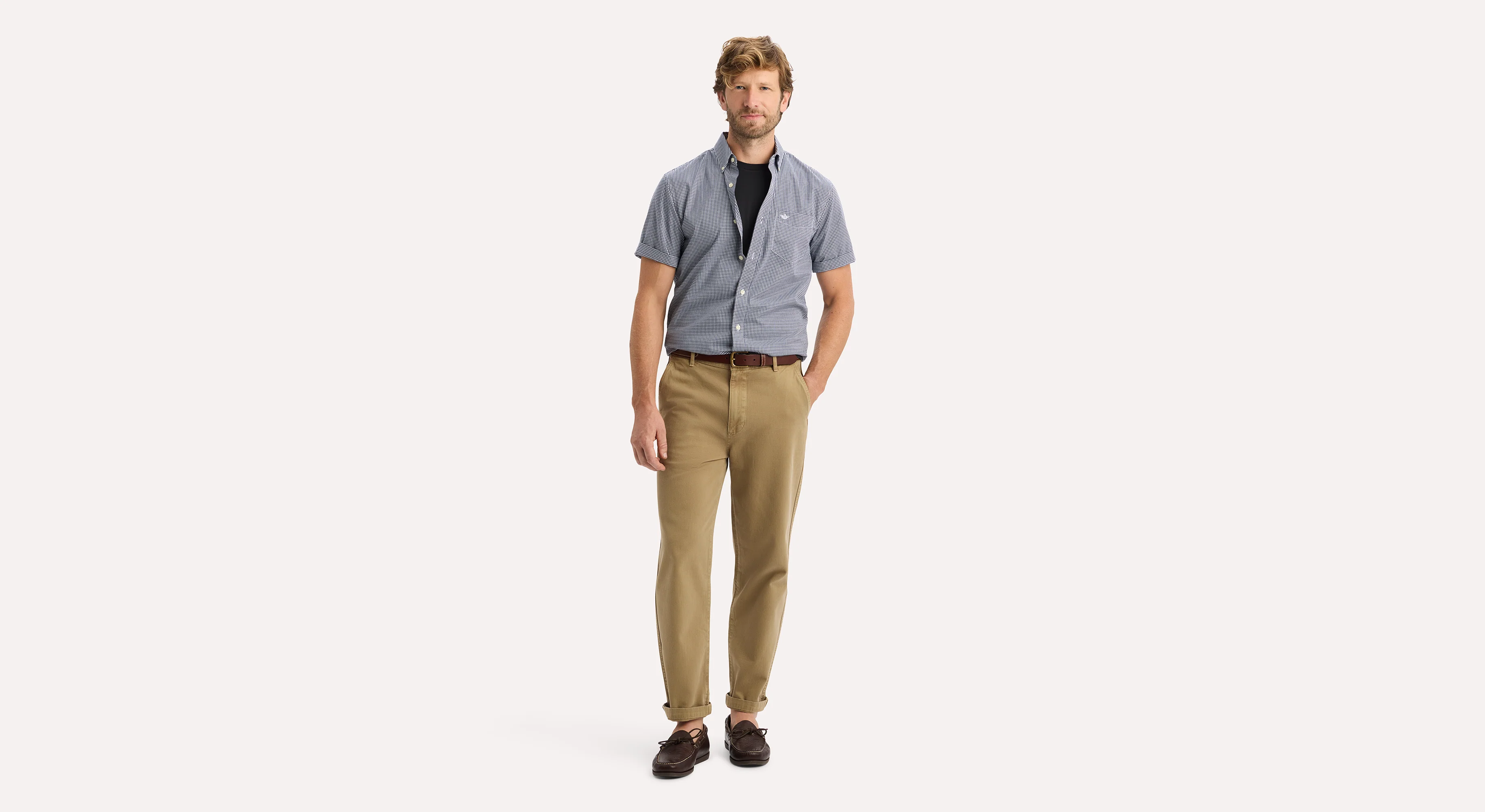 Signature Stain Defender Shirt, Classic Fit - Image 5