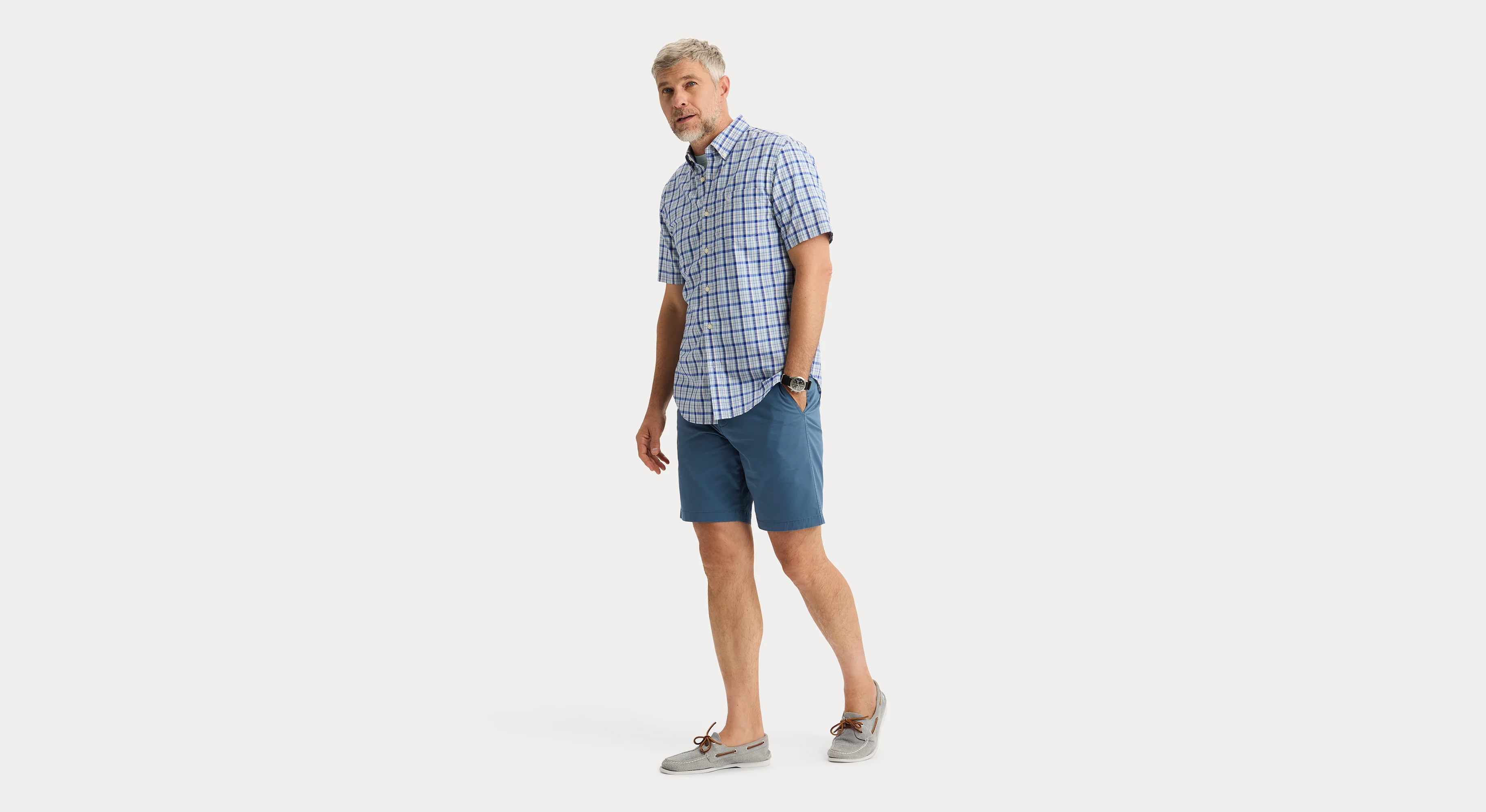 Signature Stain Defender Shirt, Classic Fit - Image 5