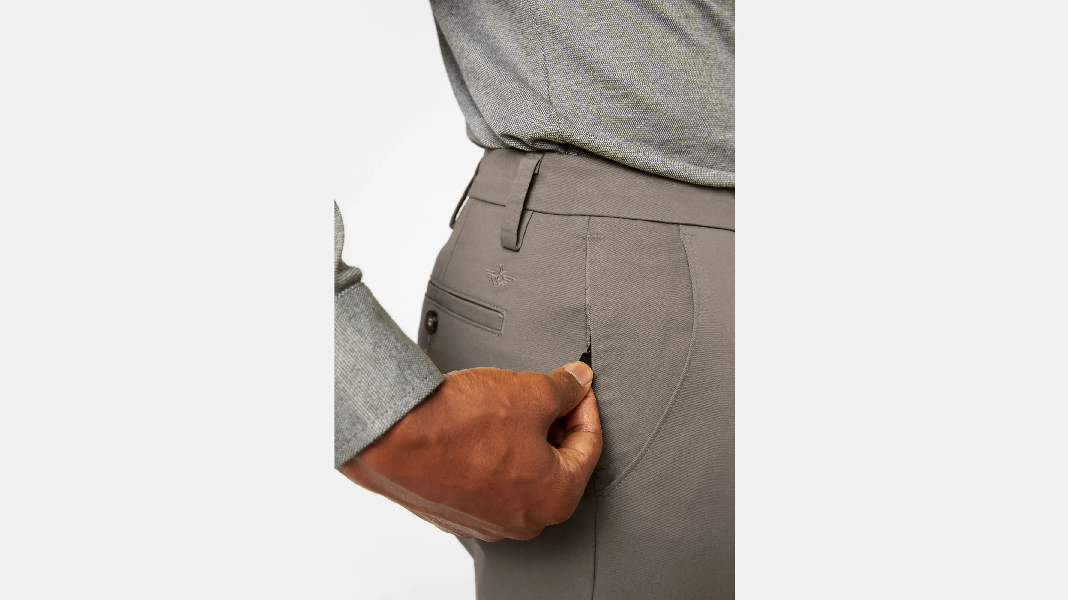 Workday Khakis, Classic Fit (Big and Tall) - Image 4