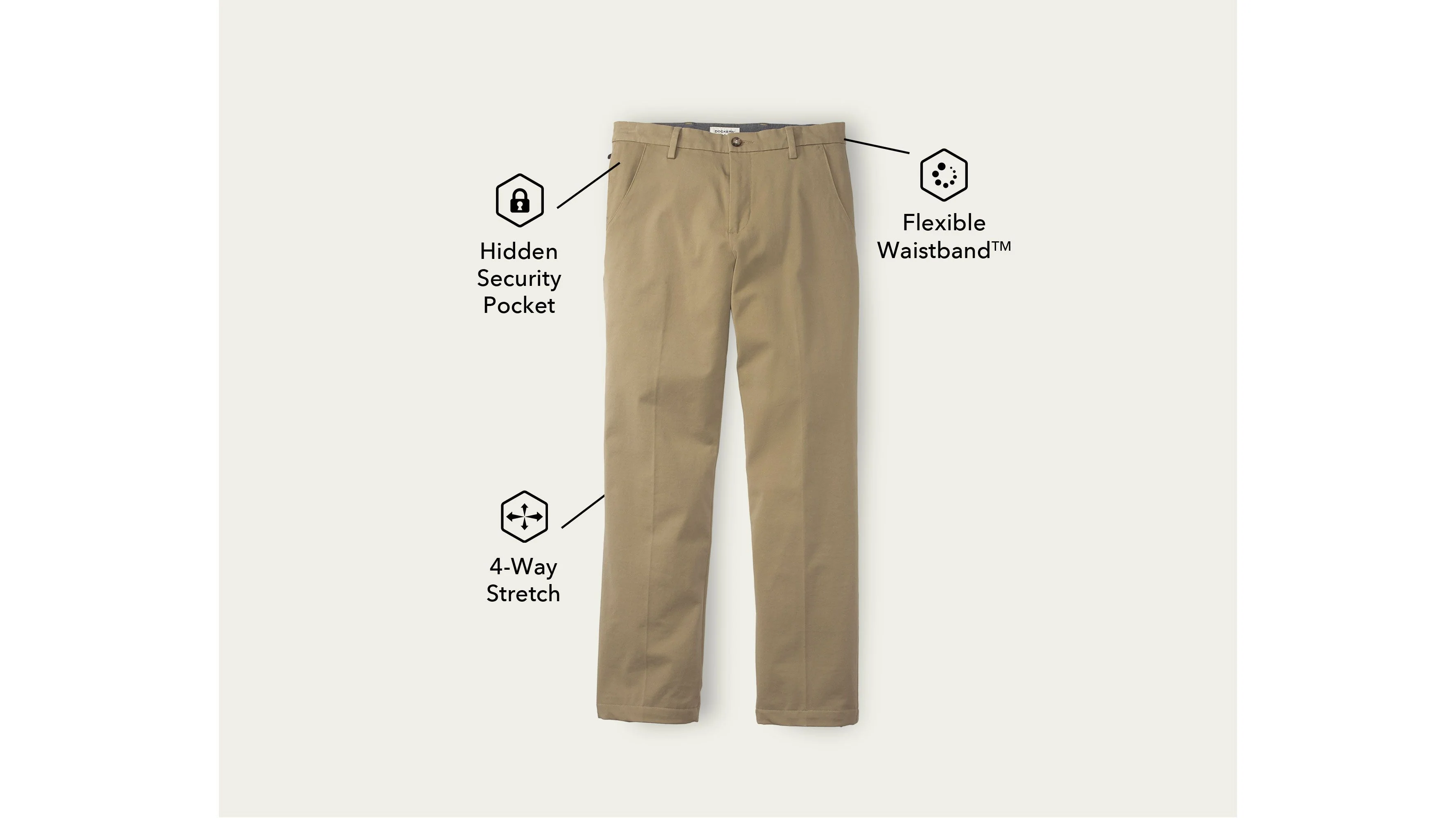 Workday Khakis, Straight Fit - Image 4